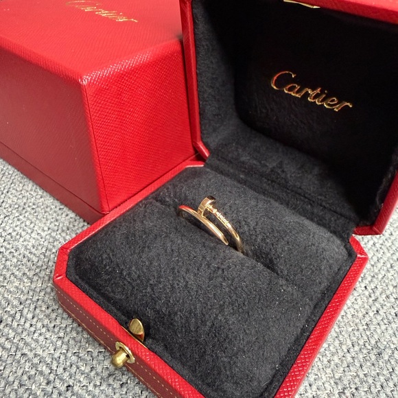 Cartier Jewelry - Cartier Juste un Clou small ring Rose gold 58